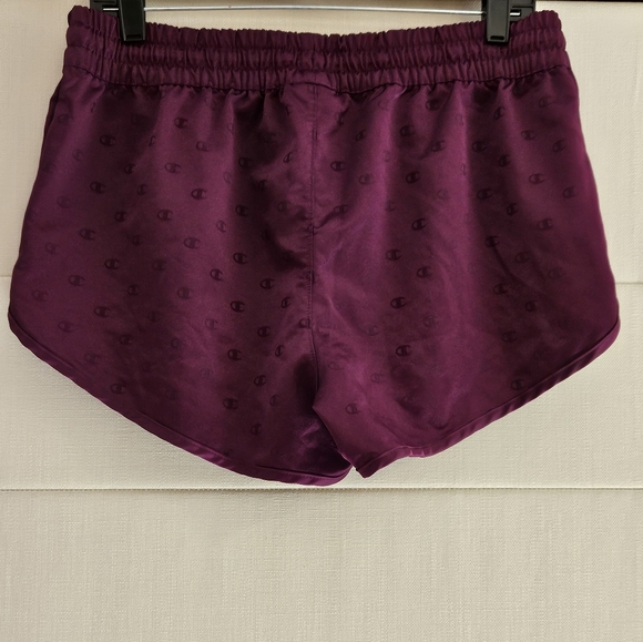 Champion Satiny Purple Shorts, Sz. L - Picture 12 of 13
